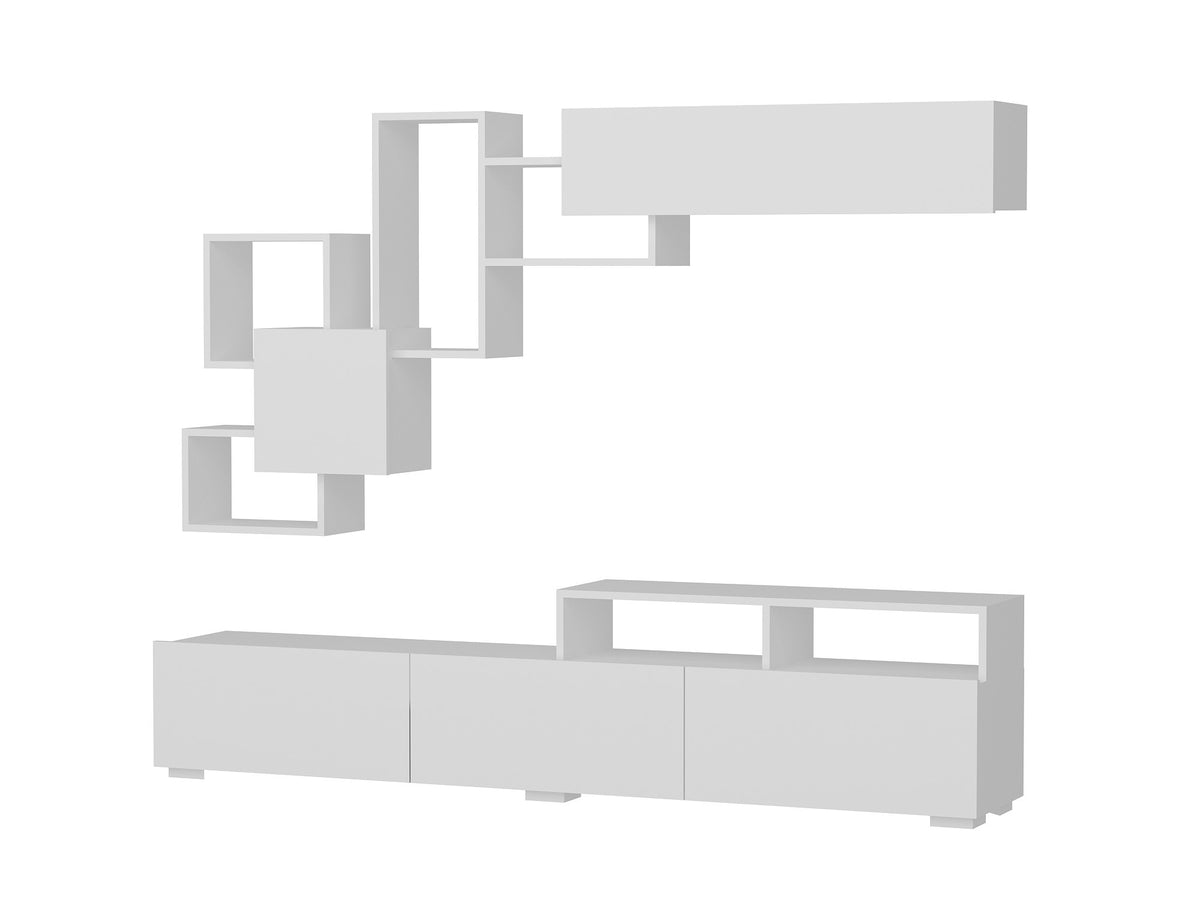 TV Unit Elit White Figure It Out Furniture