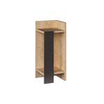Nightstand Elos Right - Oak Anthracite