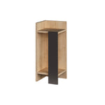 Nightstand Elos left - Oak Anthracite