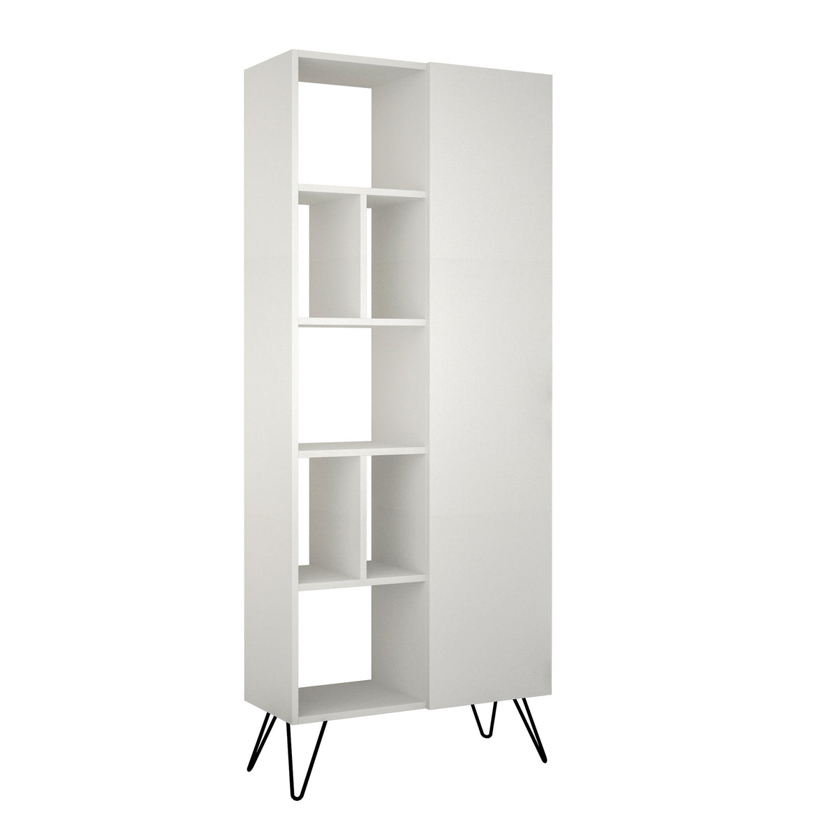 Bookshelf Jedda Bookcase White Figure It Out Furniture
