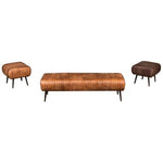 Briatoni Ribbed Bench