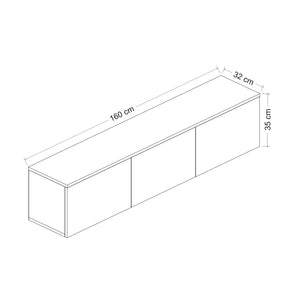 TV Stand Neon - White