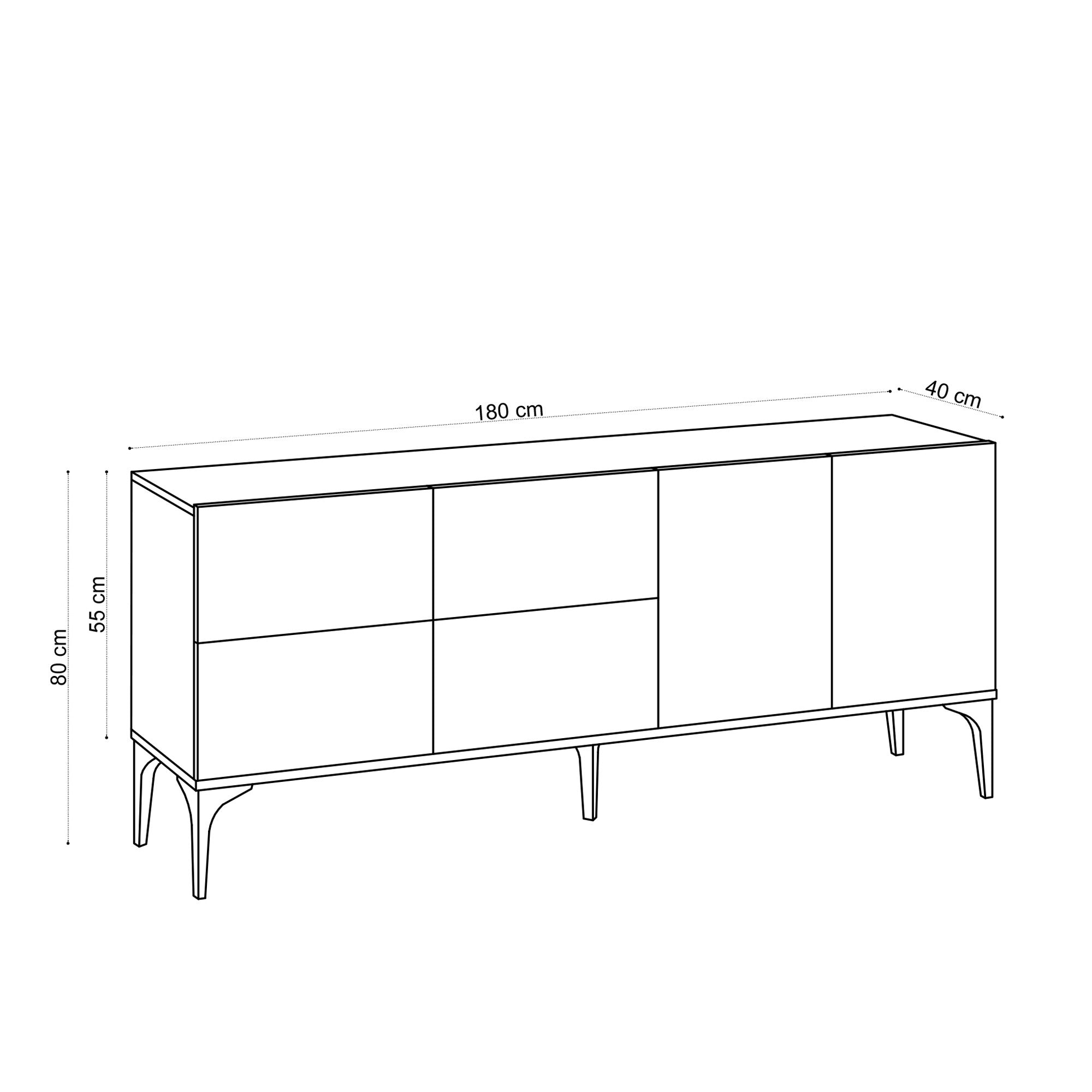 Console Table Laika - Sapphire Oak