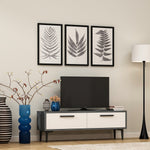 TV Stand Leni - Anthracite, White