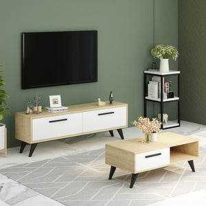TV Stand Melisa - Sapphire, White