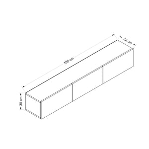TV Unit Rigel - Walnut