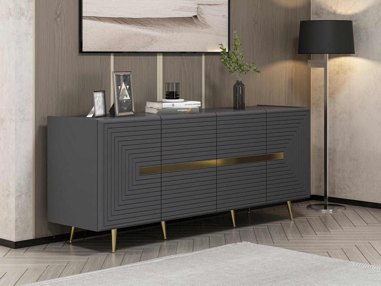 Console Table Jose - Anthracite