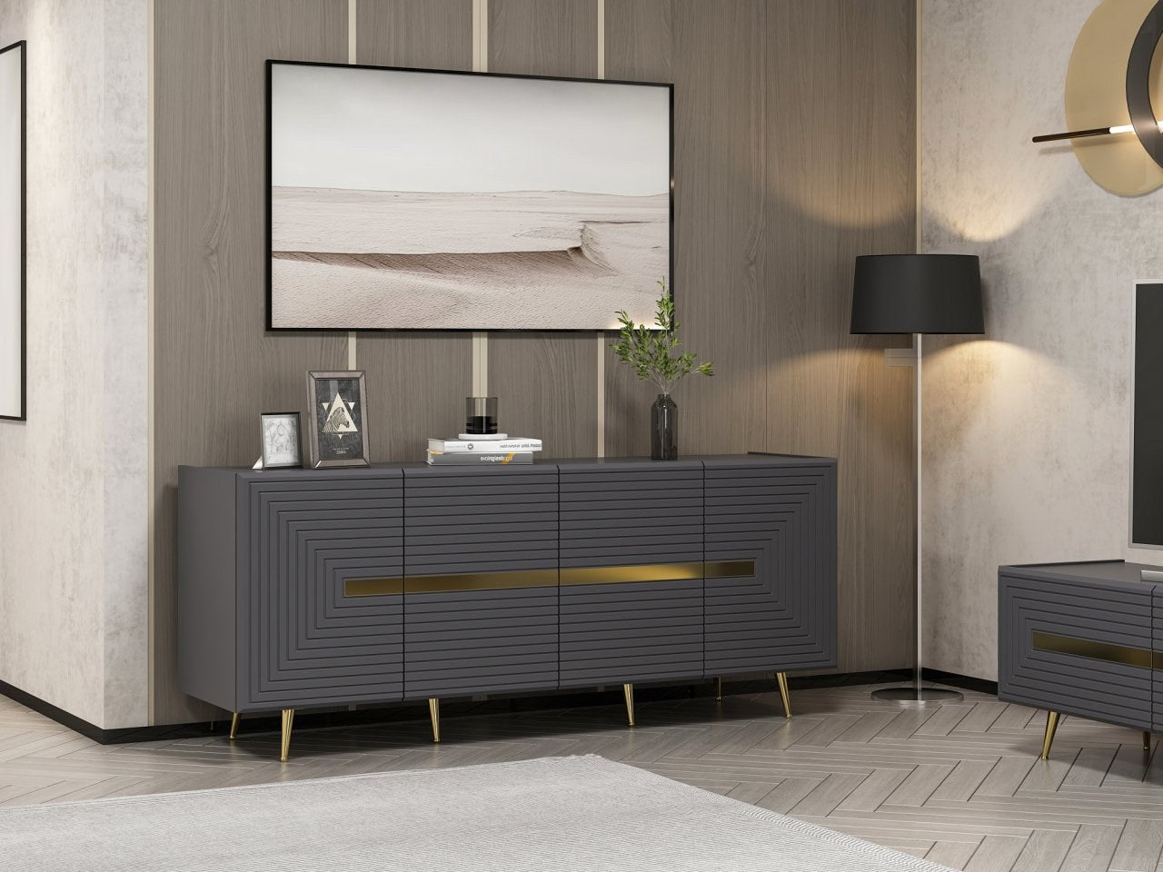 Console Table Jose - Anthracite