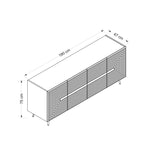 Console Table Jose - Anthracite