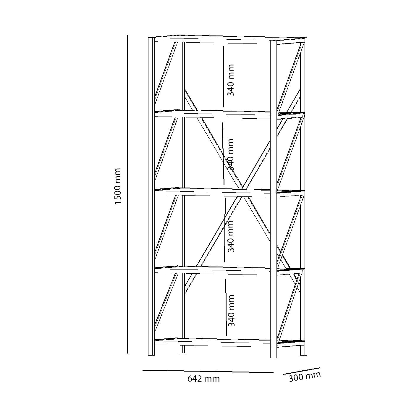 Bookshelf Vega