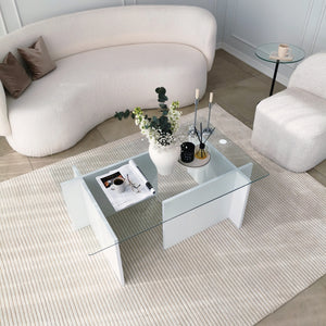 Coffee Table Escape - White