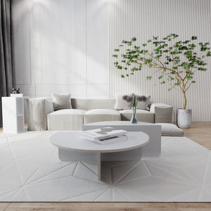Coffee Table Podium - White
