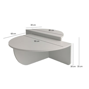 Coffee Table Podium - White