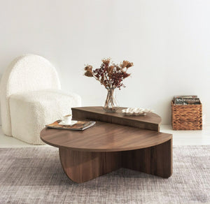 Coffee Table Podium - Walnut