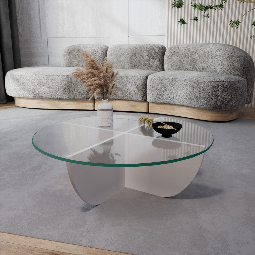 Coffee Table Lily - White