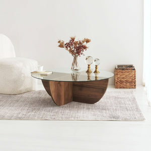 Coffee Table Lily - Walnut