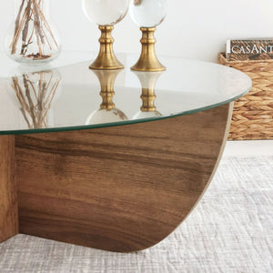 Coffee Table Lily - Walnut