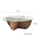 Coffee Table Lily - Walnut