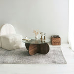 Coffee Table Bubble - Walnut