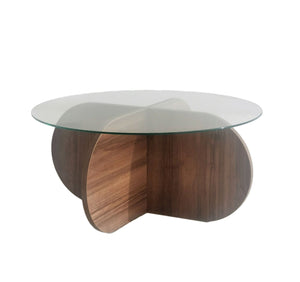 Coffee Table Bubble - Walnut