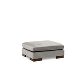 Tulip Corner Left With Pouf - Beige
