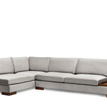 Tulip Corner Left Without Pouf - Beige