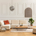 Tulip modern corner sofa detail