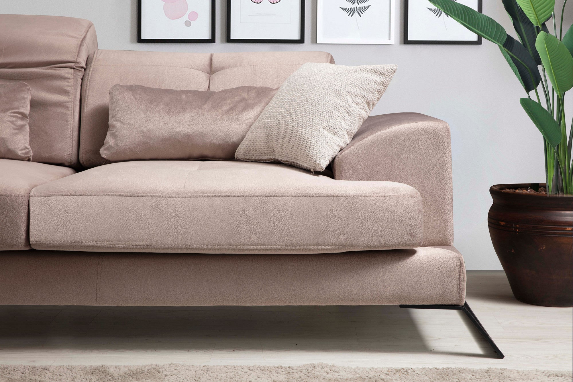 Frido Corner Left (Chl+3R) - Beige