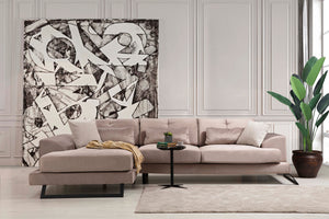 Frido Corner Left (Chl+3R) - Beige