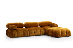 Bubble Pouffe - Mustard