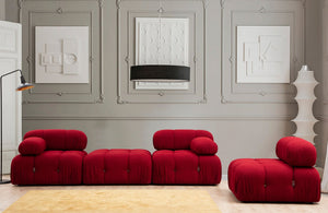 Bubble Pouffe - Red