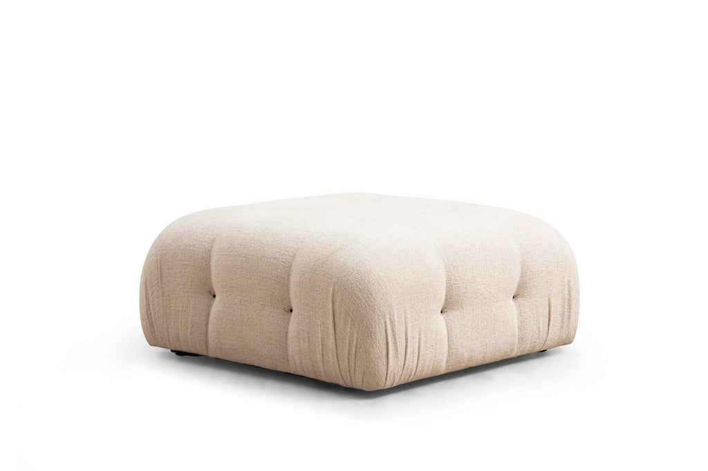 Bubble Pouffe - Cream Bouclette