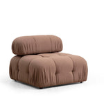 Bubble 3 seater - Brown Bouclette
