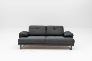 Mustang - Anthracite 2 seater sofa bed