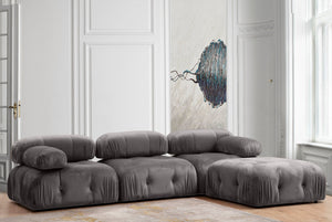 Bubble Corner ( L1-O1-1R -Puf) - Grey