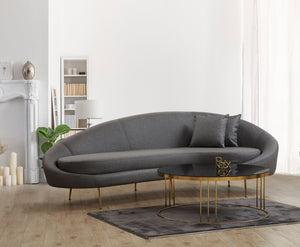 Eses - Dark Grey moon sofa