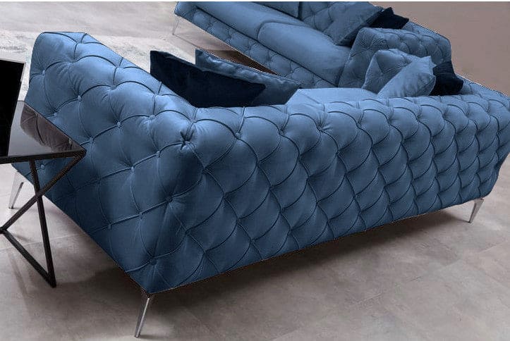 Como 3 Seater - Blue