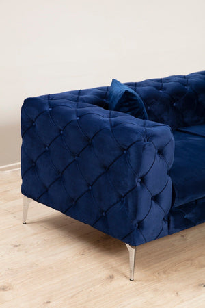 Como 3 Seater - Blue