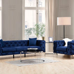 Como 3 Seater - Blue