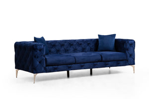 Como 3 Seater - Blue