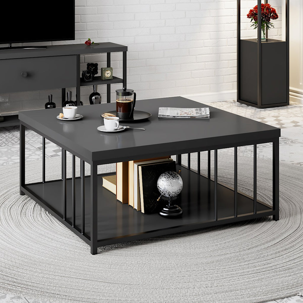 Coffee Table Zenn - Anthracite, Black