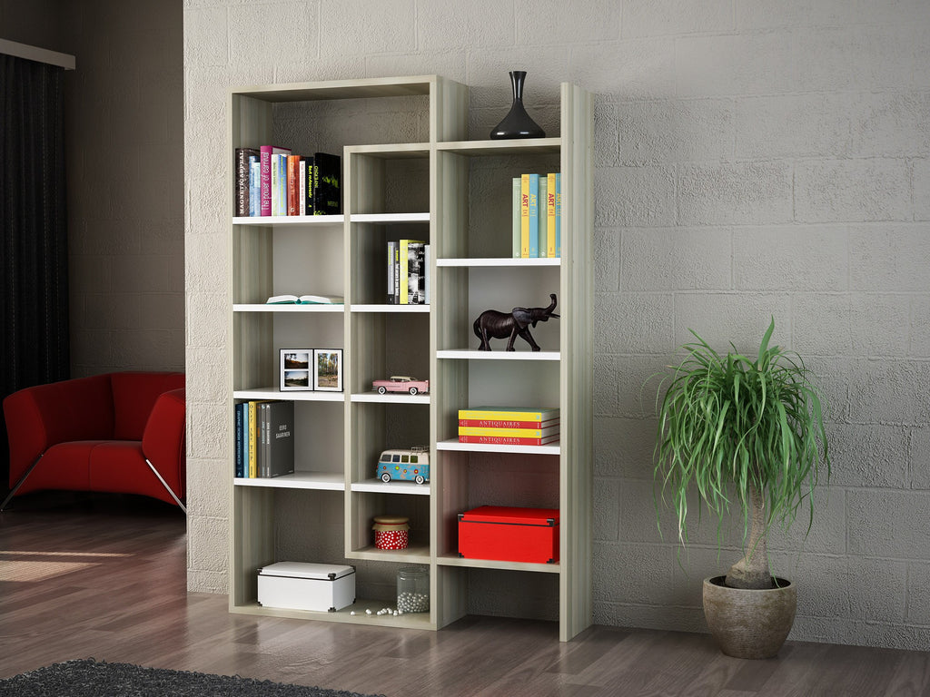 Bookshelf Belinda - White, Cordoba