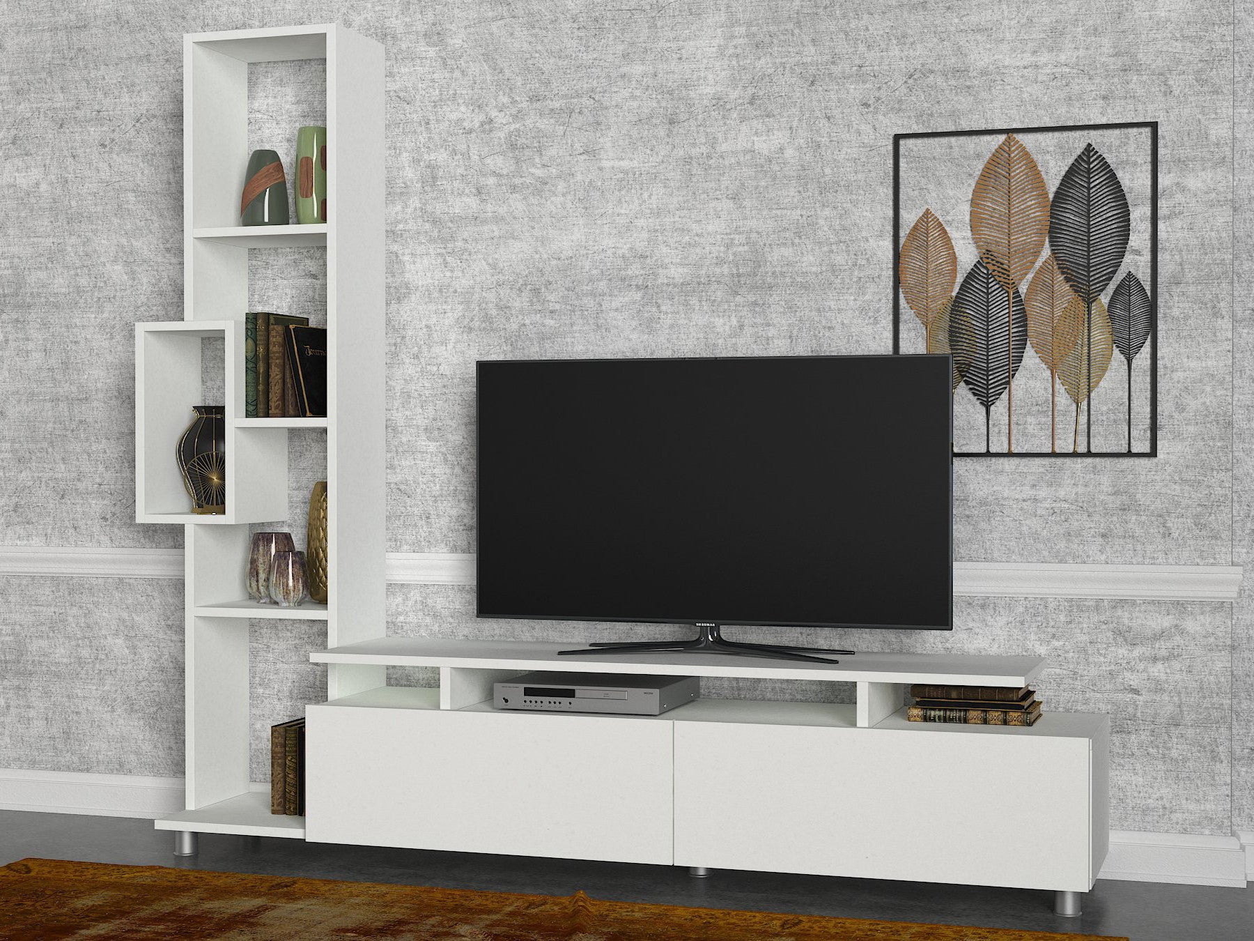 TV Unit Tulip - White