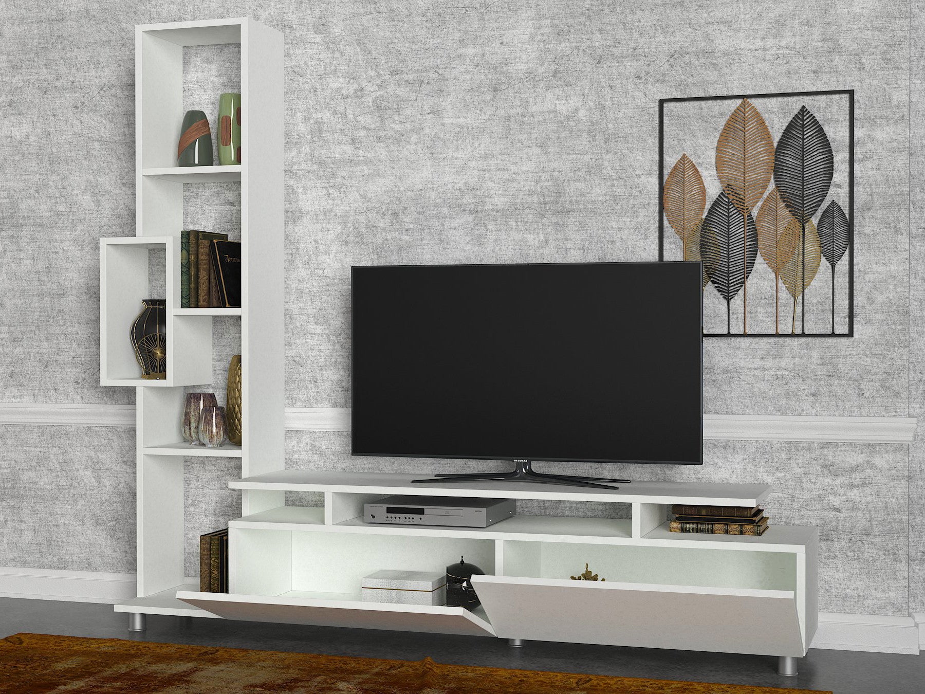 TV Unit Tulip - White