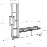 TV Unit Tulip - White