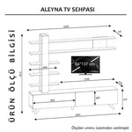 TV Unit Aleyna - White
