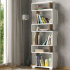 Bookshelf Blok - White, Walnut