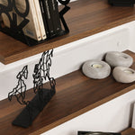 TV Unit Nirvana - White, Teak