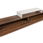 TV Unit Nirvana - White, Teak