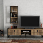 TV Unit Lost - Walnut